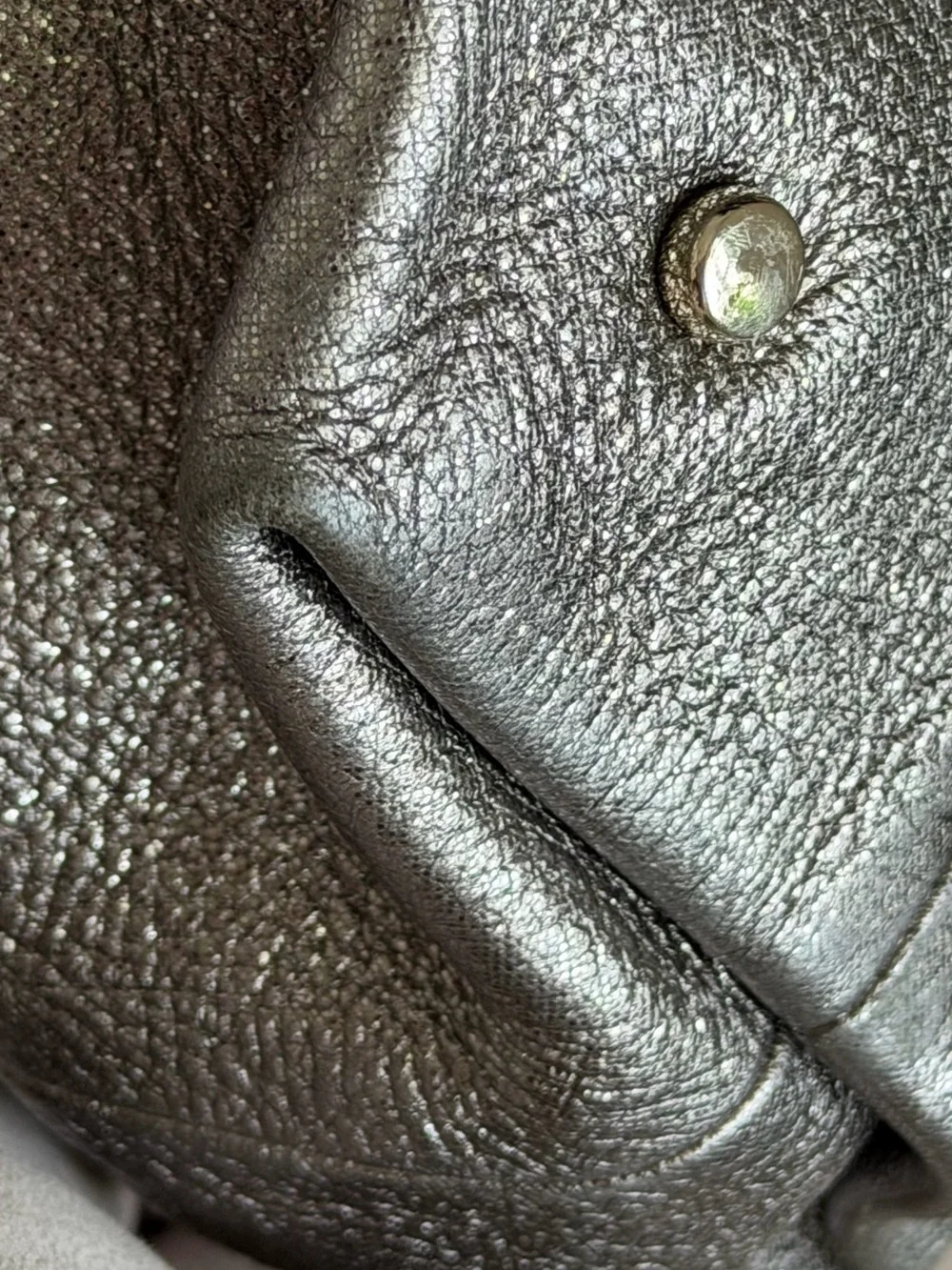 Kate Spade ♠️ Metallic Leather ⭐️THROWBACK⭐️ Shoulder Bag